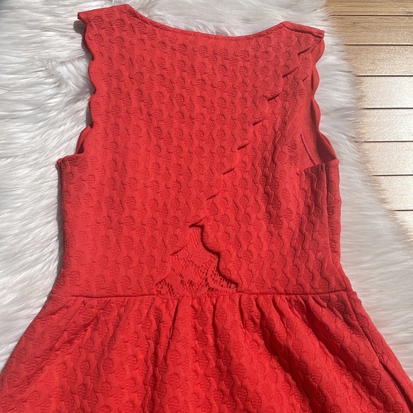 Maeve for Anthropologie Caye Scallop Hem Dress - Picture 8 of 12